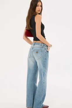 99 Baggy Belt Jean Liv Blue