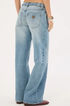 99 Baggy Belt Jean Liv Blue