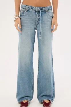 99 Baggy Belt Jean Liv Blue