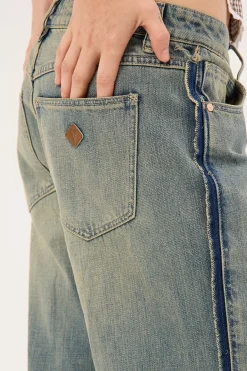 99 Baggy Jean Roxie Green/Blue