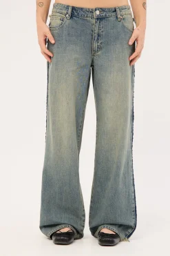 99 Baggy Jean Roxie Green/Blue
