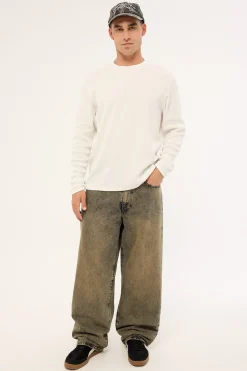 578 Baggy Long Drive Home OD Green/Brown