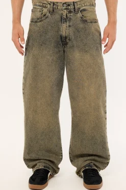 578 Baggy Long Drive Home OD Green/Brown