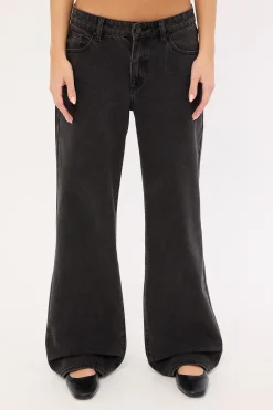 99 Baggy Low Rise Jean Heidi Black