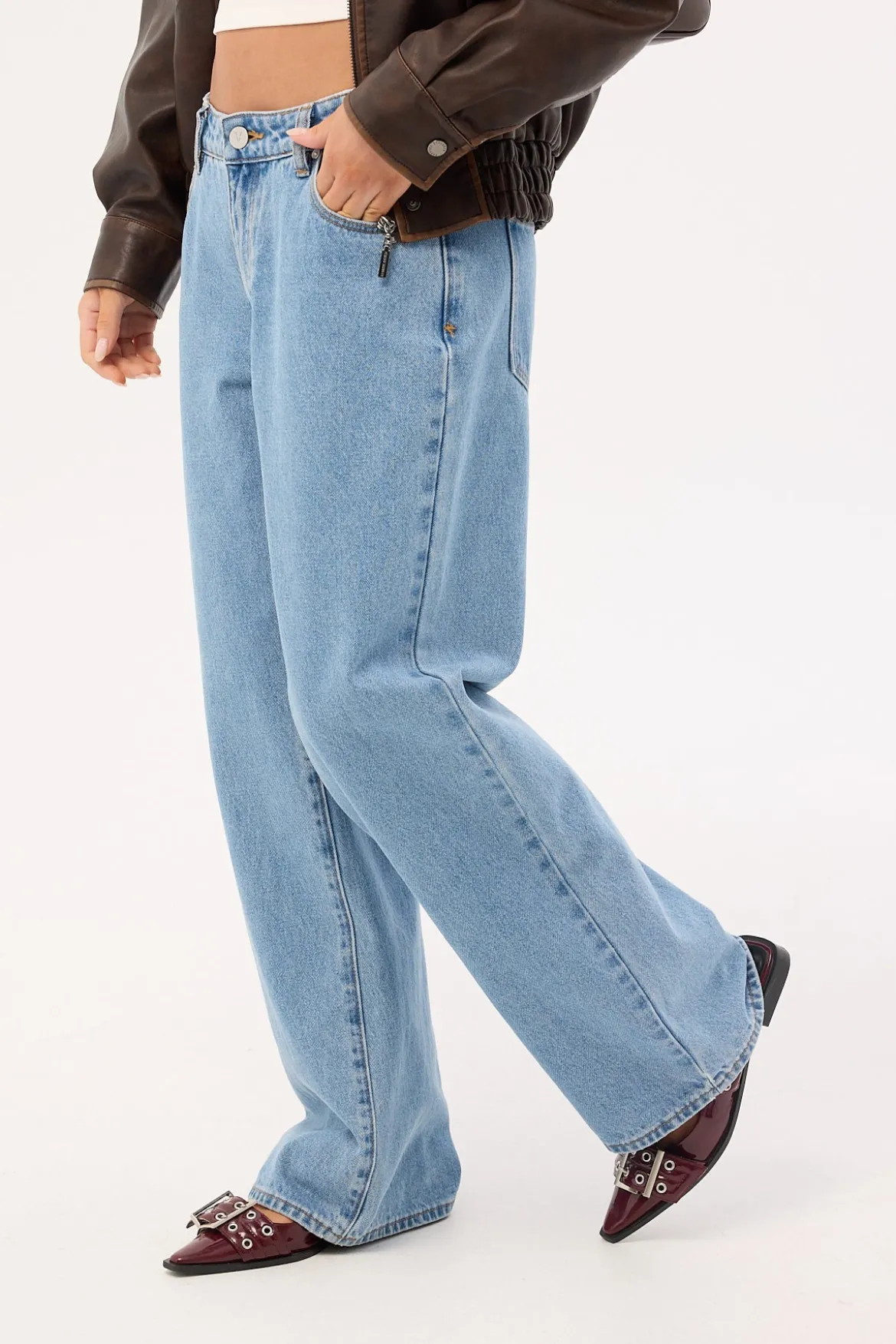 99 Baggy Petite Jean Gigi Blue