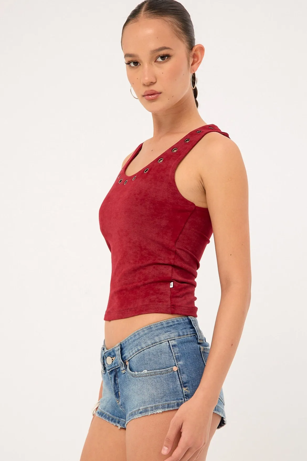 00 Denim Mini Short Shannon