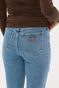 94 High Slim Jean Eva Organic Blue