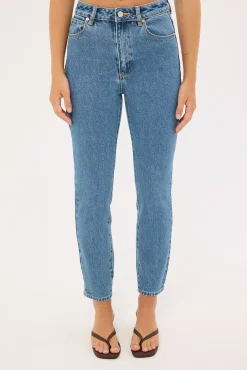 94 High Slim Jean Eva Organic Blue
