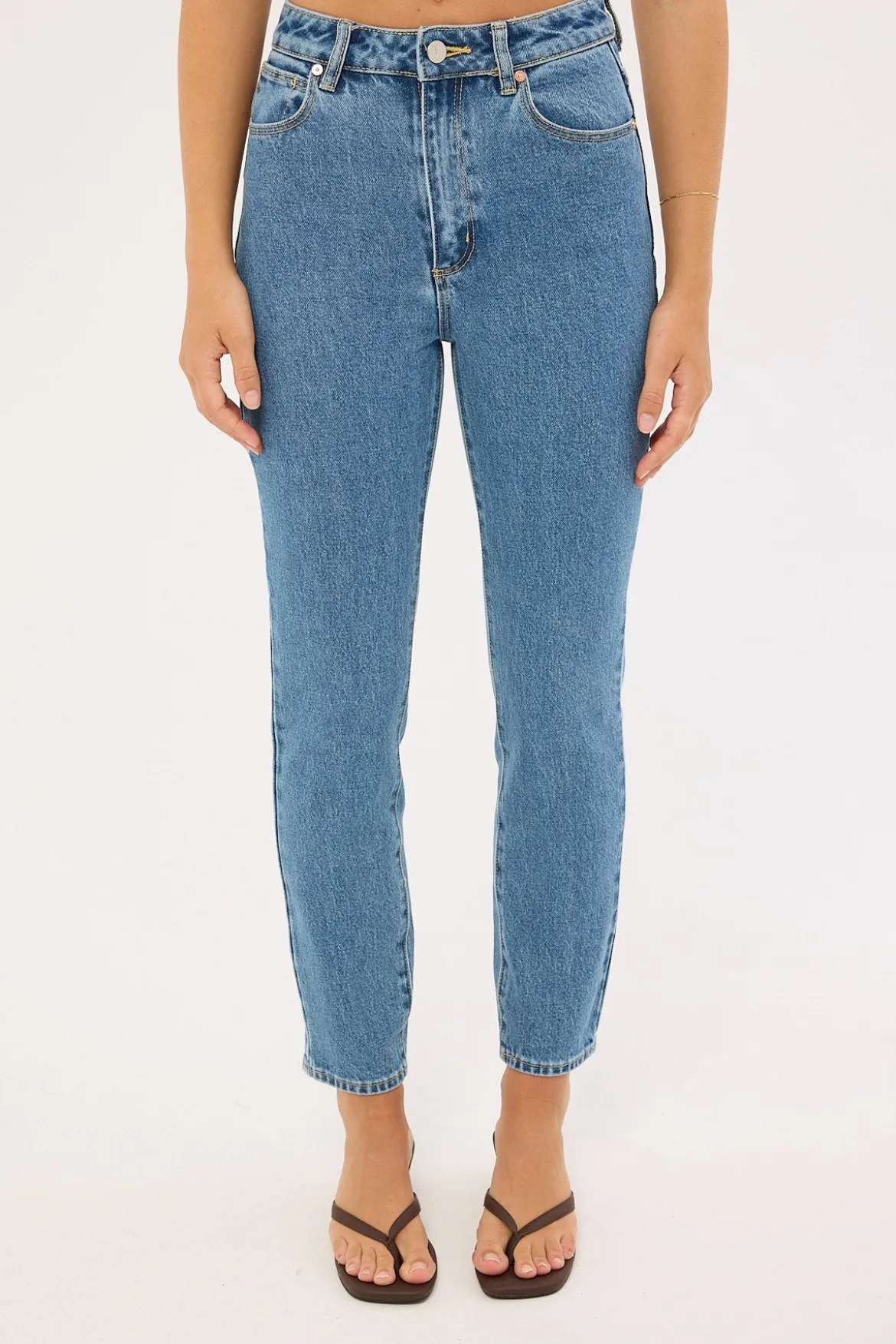 94 High Slim Jean Eva Organic Blue