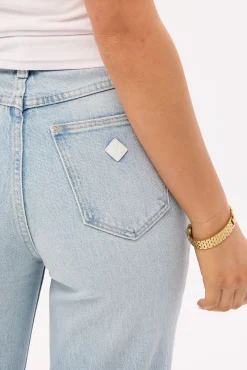 94 High Waisted Wide Jean Light Vintage Indigo