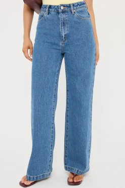 94 High Wide Petite Eva Blue Organic