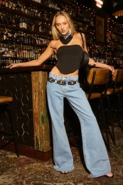 99 Low Baggy Flare Jean Gigi