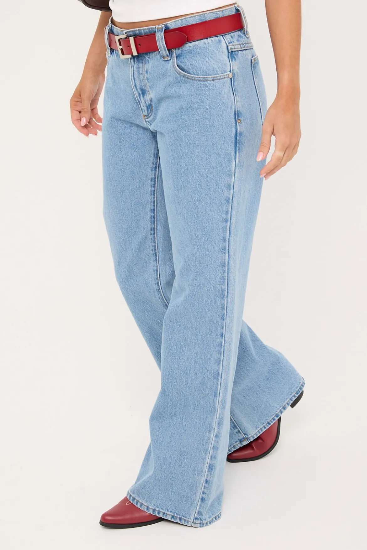 99 Low Baggy Flare Jean Gigi