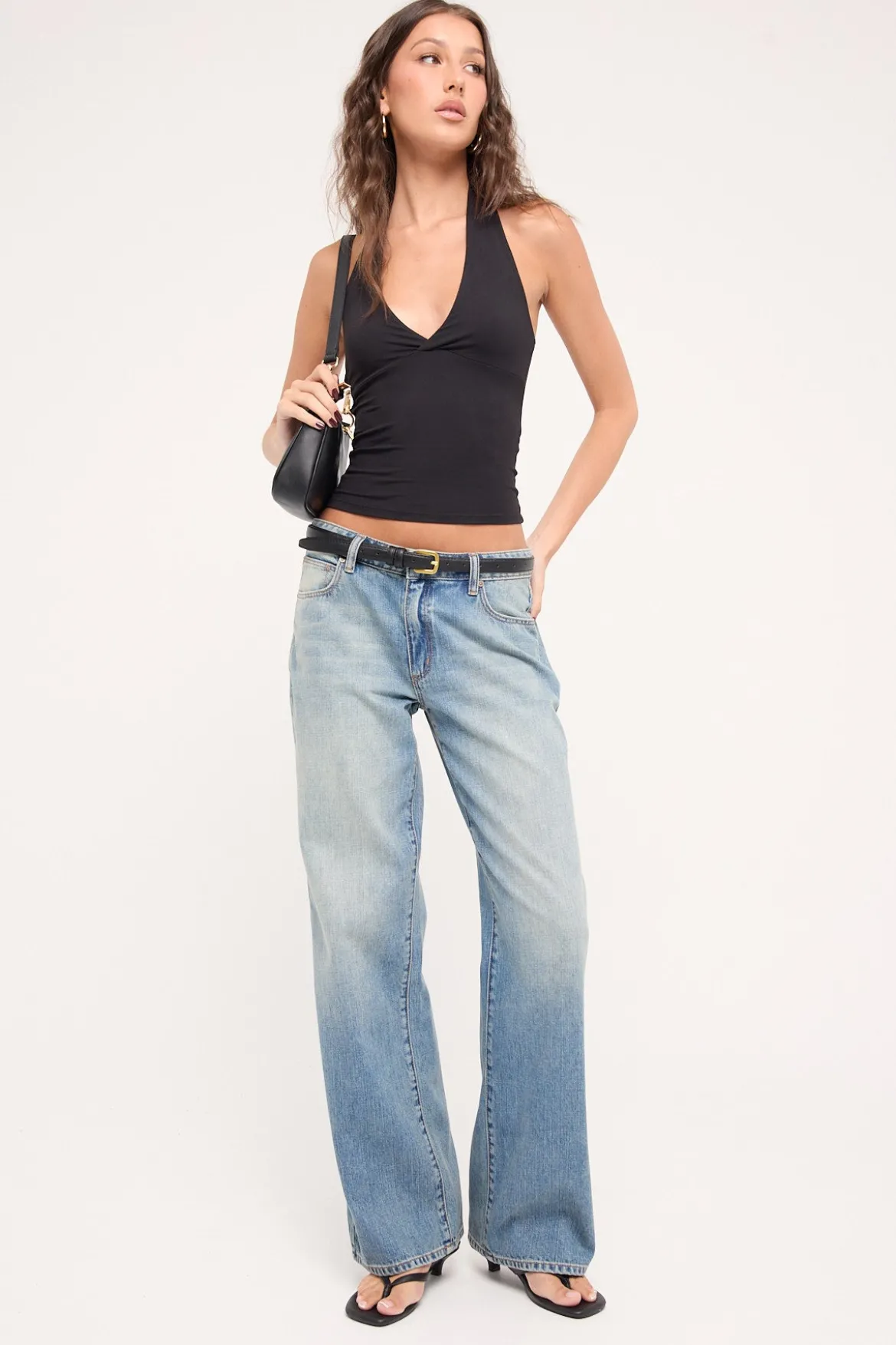 99 Low Baggy Jean Giselle Blue