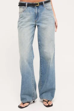 99 Low Baggy Jean Giselle Blue