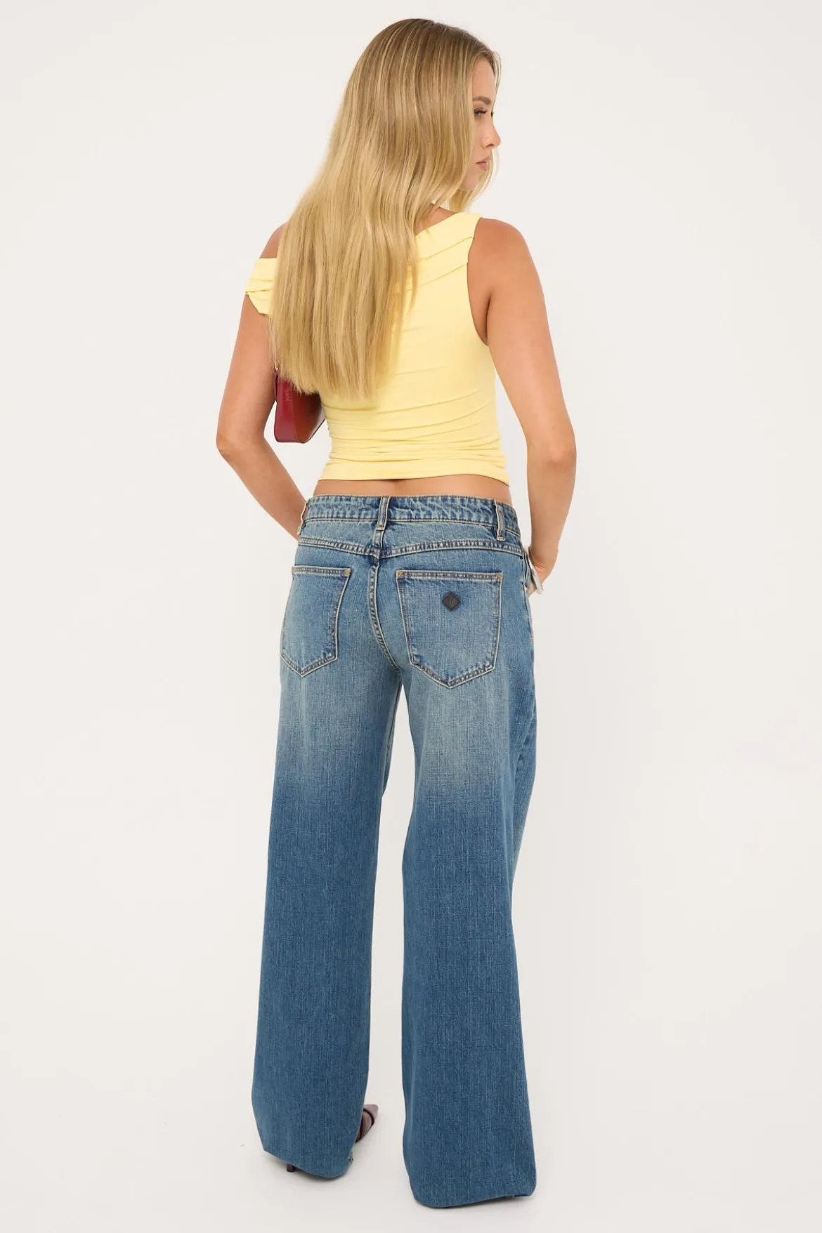 99 Low Baggy Jean Petra Mid Blue