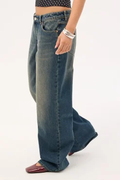 99 Low Baggy Jean Zola Green/Blue