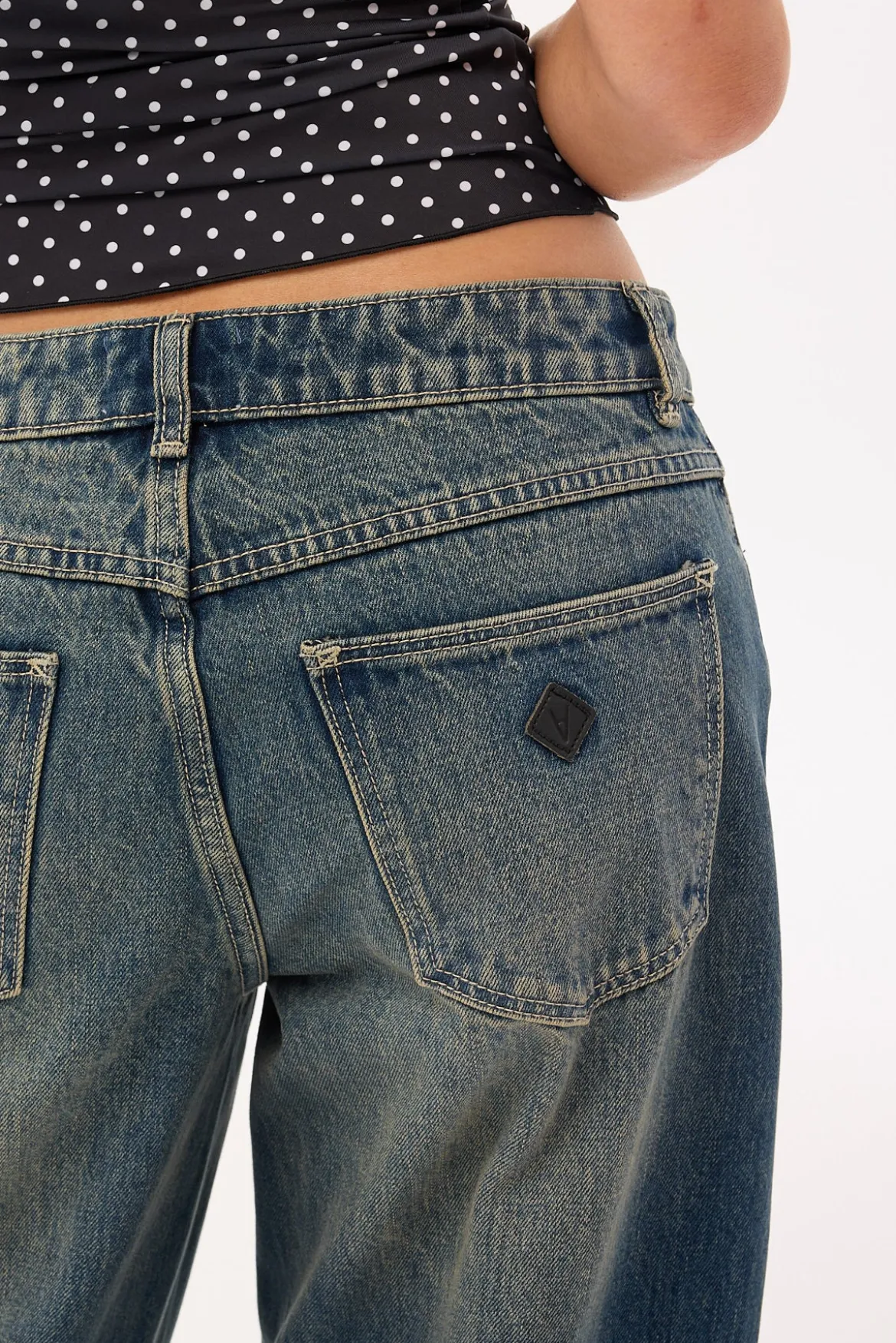 99 Low Baggy Jean Zola Green/Blue