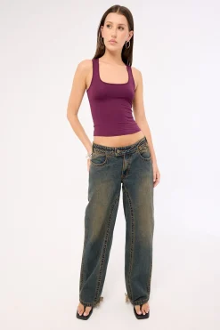 99 Low Baggy Utility Jean Hillary Green/Blue