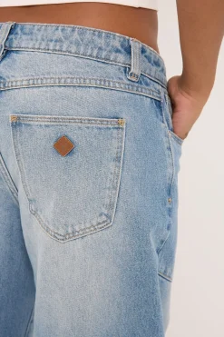 99 Low Barrel Jean Gigi Worn Blue