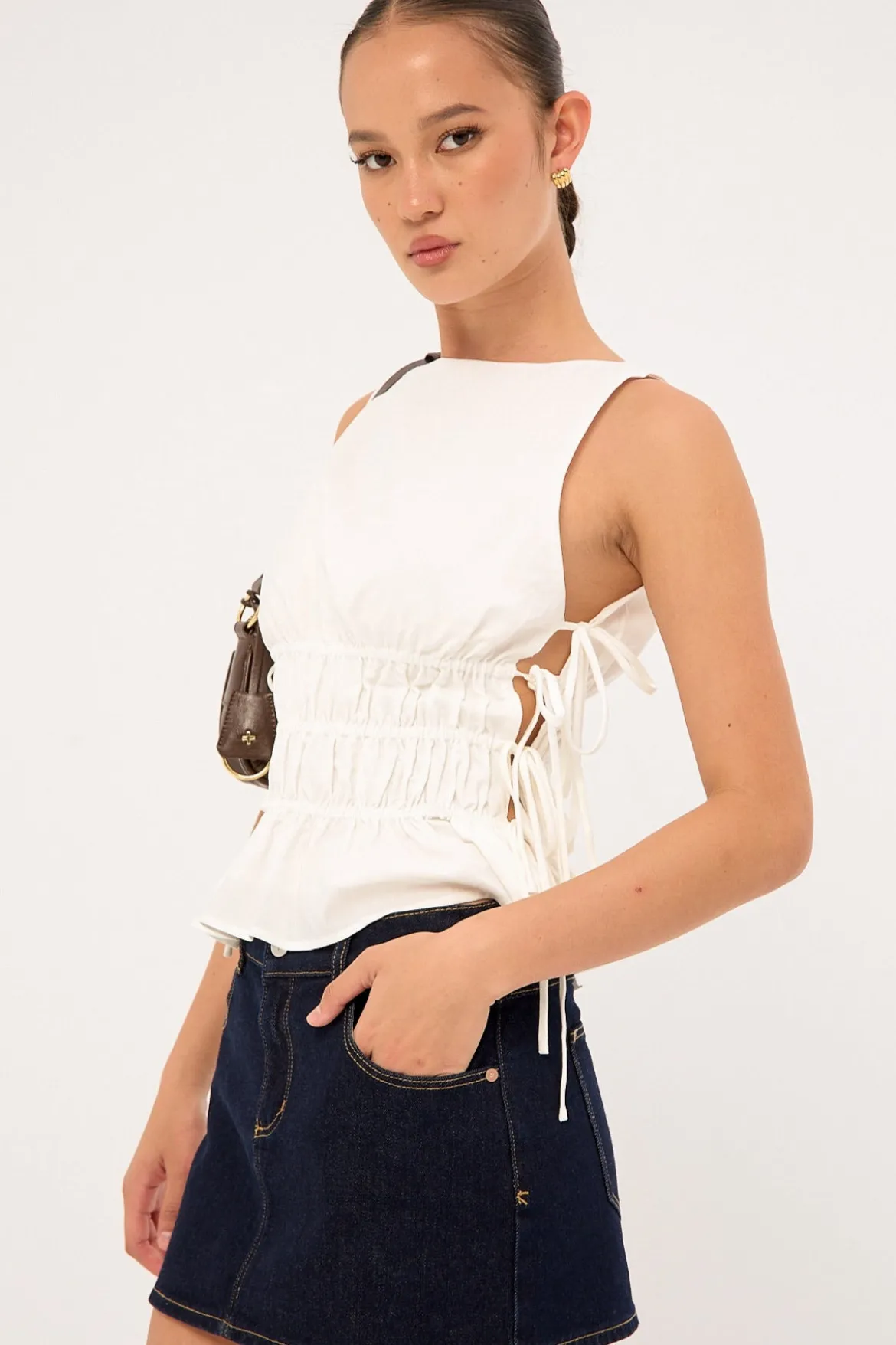 99 Low Denim Mini Skirt Richie