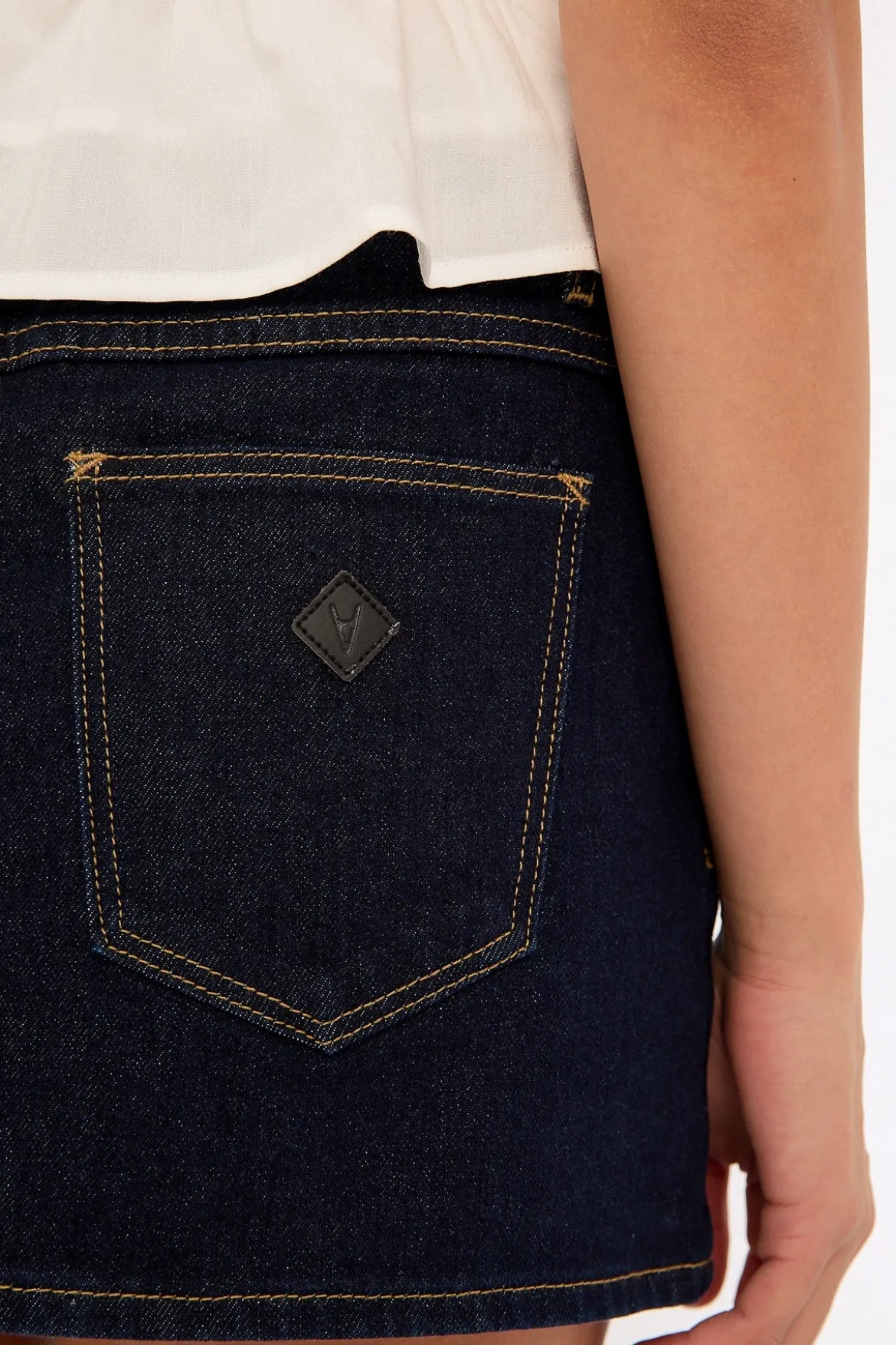 99 Low Denim Mini Skirt Richie