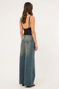 99 Low Mega Baggy Jean Lindsey Green/Blue