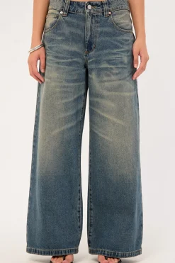 99 Low Mega Baggy Jean Lindsey Green/Blue