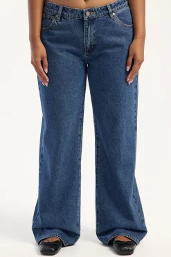 99 Low Rise Baggy Jean Bella Mid Blue