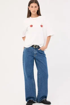 99 Low Rise Baggy Jean Bella Mid Blue