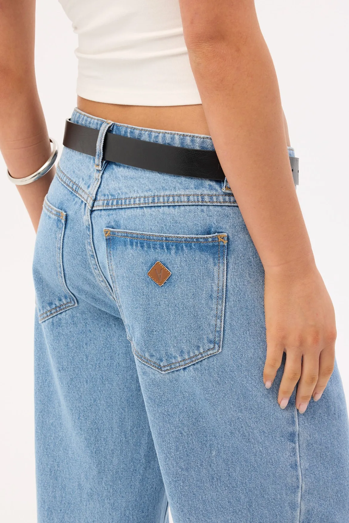 99 Low Rise Baggy Jean Gigi Blue