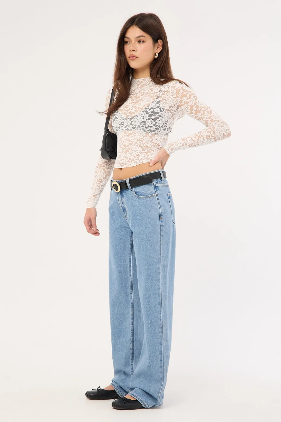 99 Low Rise Baggy Jean Gigi Blue