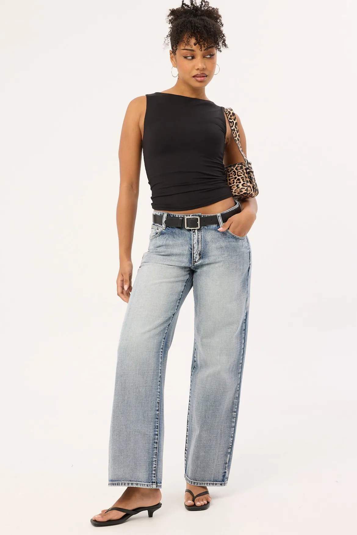 99 Low Rise Baggy Jean Keira Blue