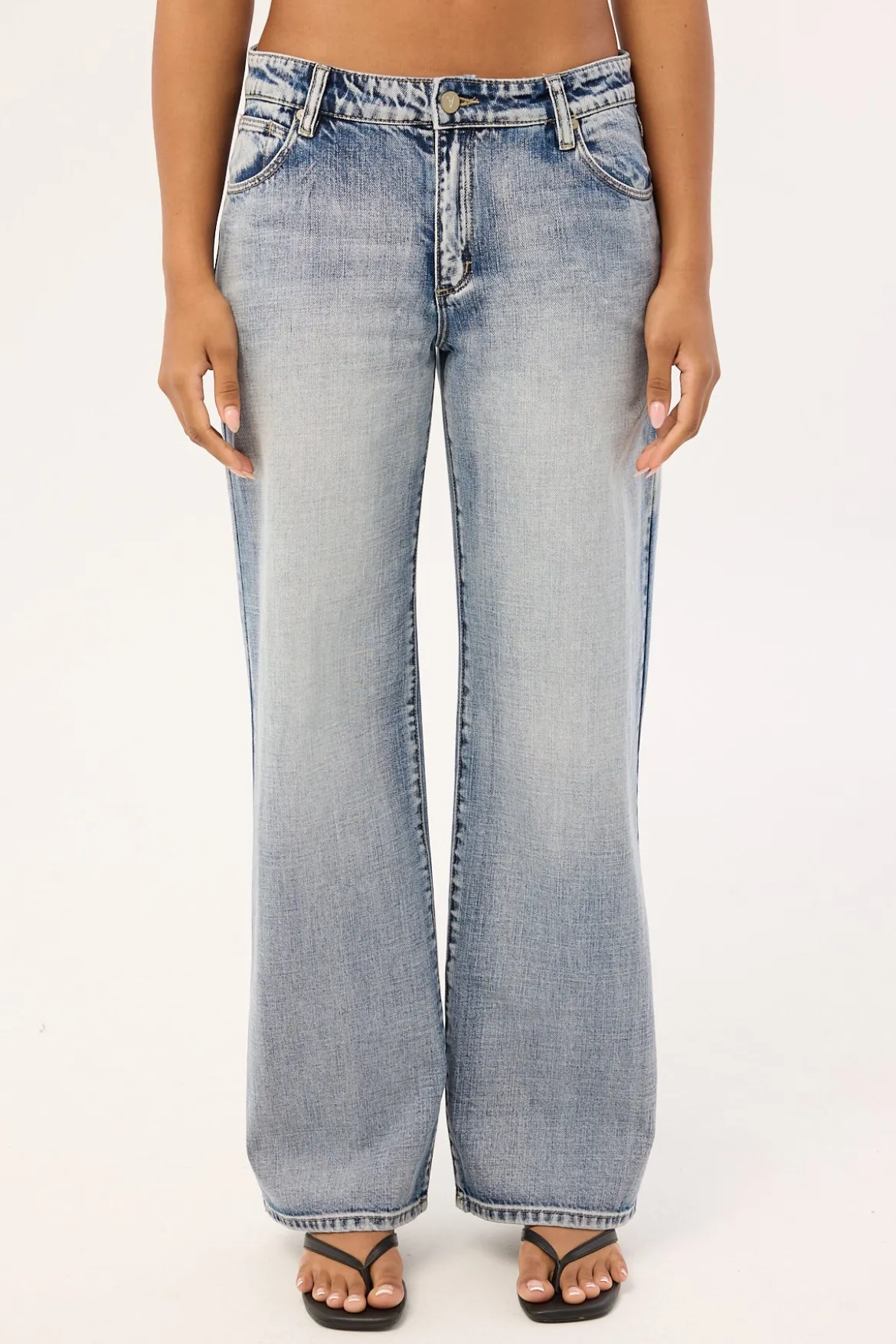 99 Low Rise Baggy Jean Keira Blue
