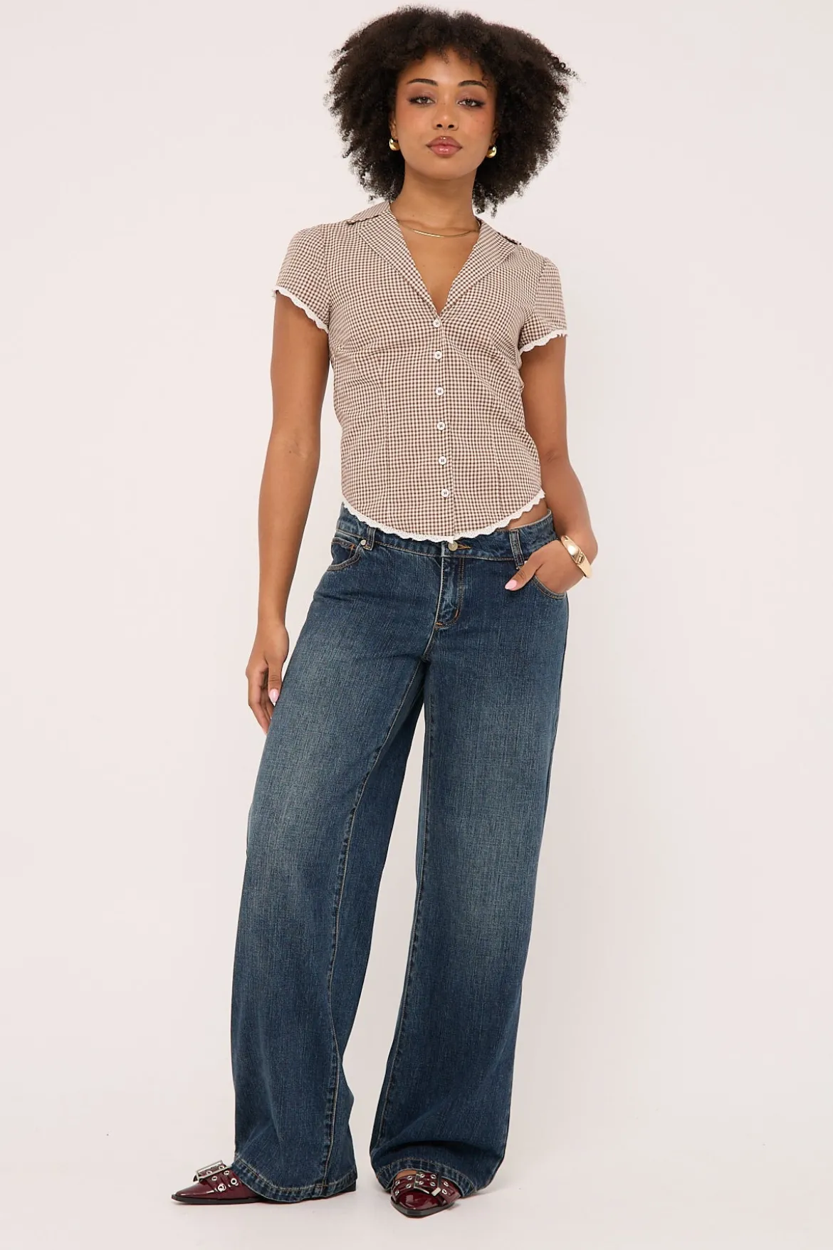 99 Low Rise Wide Jean Cory Indigo