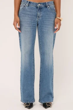 99 Low Rise Wide Jean Kim Blue
