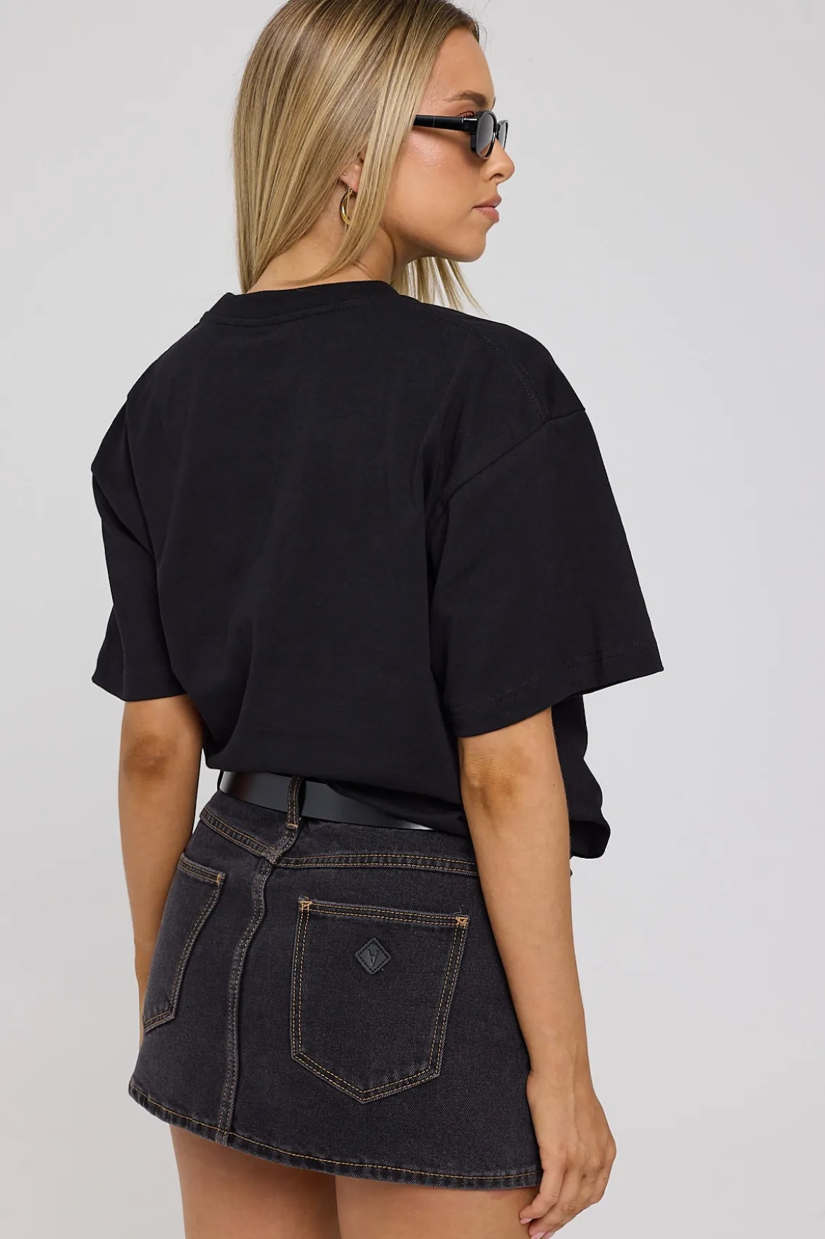 99 Low Skirt Cara Cara Contrast Stitch