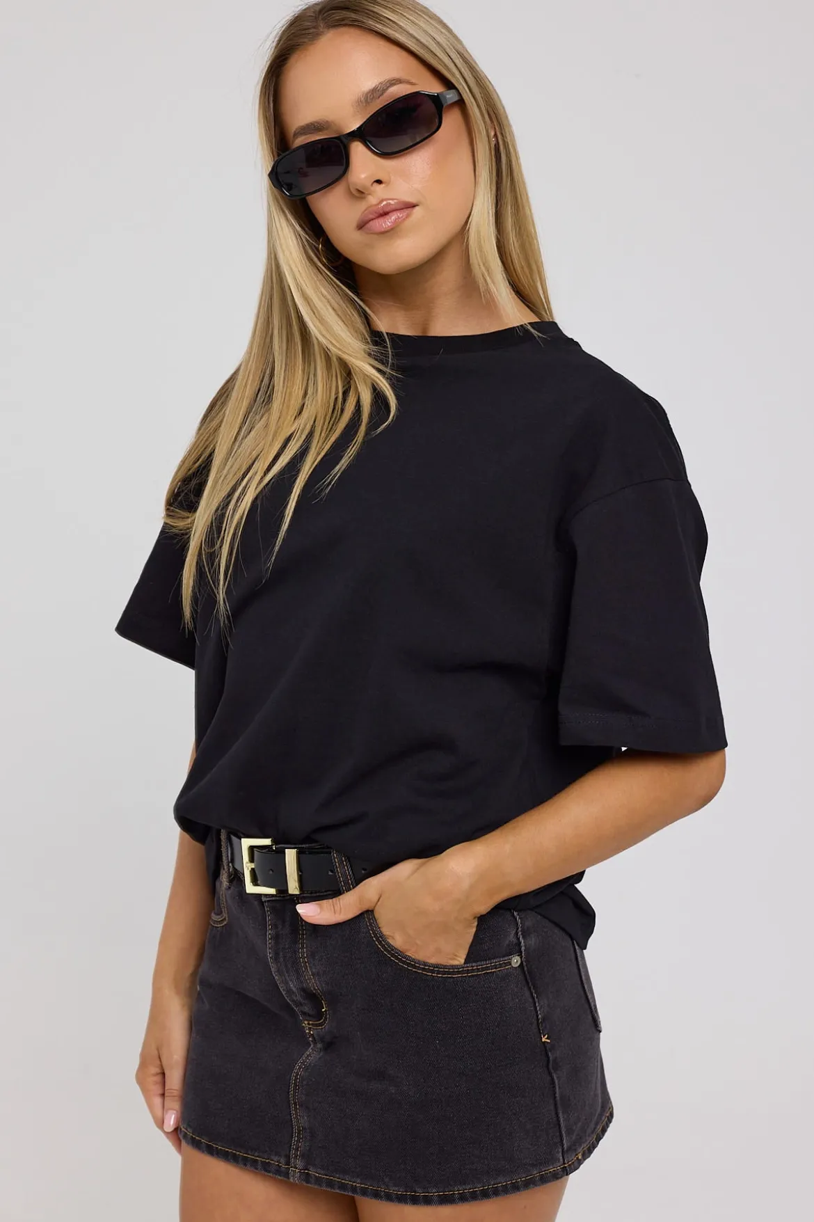 99 Low Skirt Cara Cara Contrast Stitch