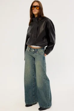 00 Low Wide Jean Zhali RCY Blue/Green