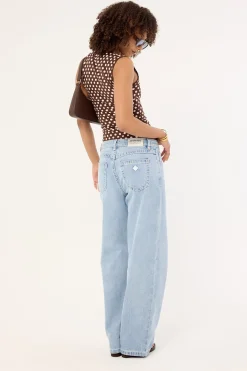 95 Mid Baggy Jean Avril Blue