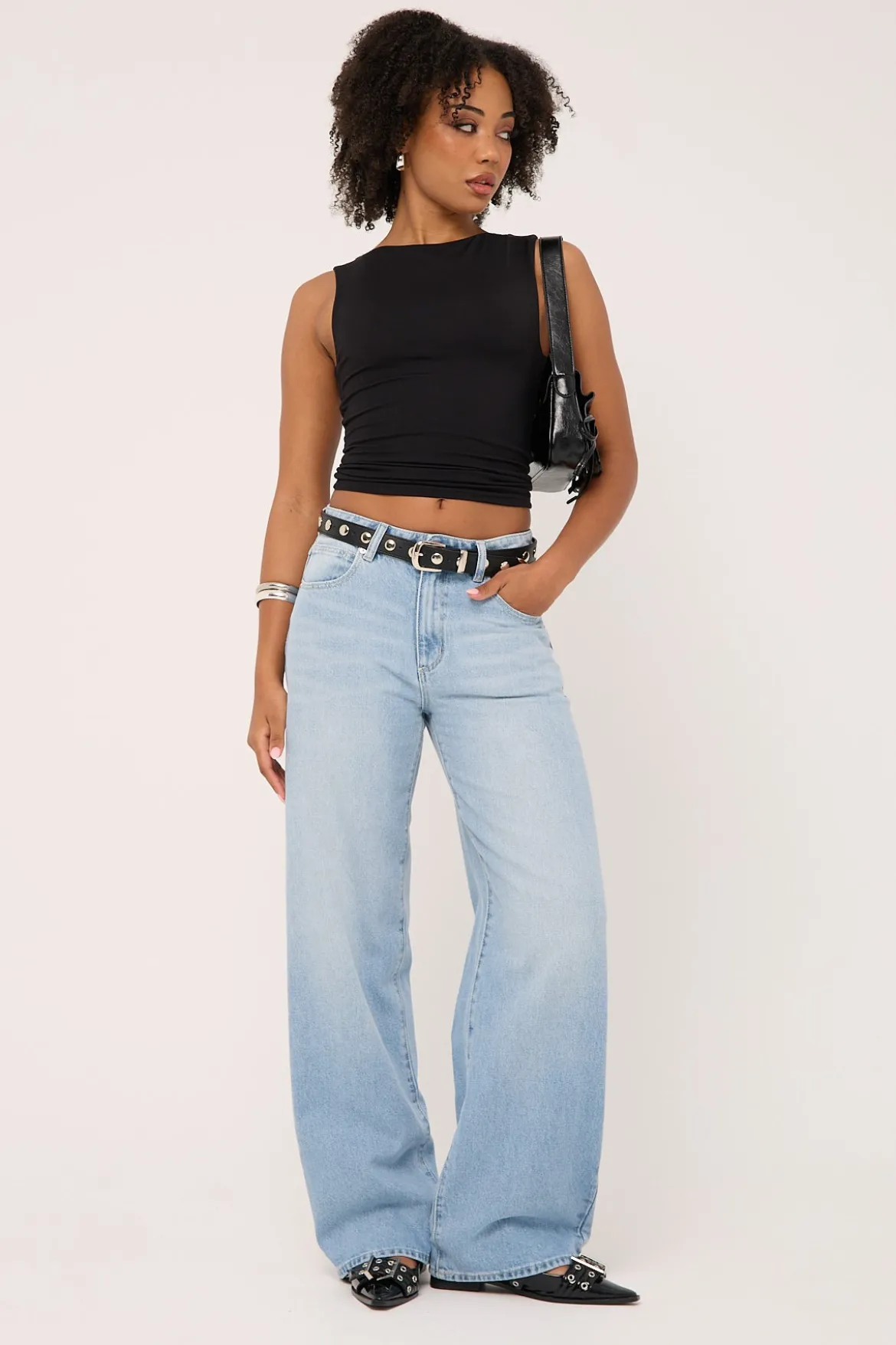 95 Mid Baggy Jean Gia Light Blue