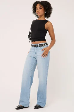 95 Mid Baggy Jean Gia Light Blue
