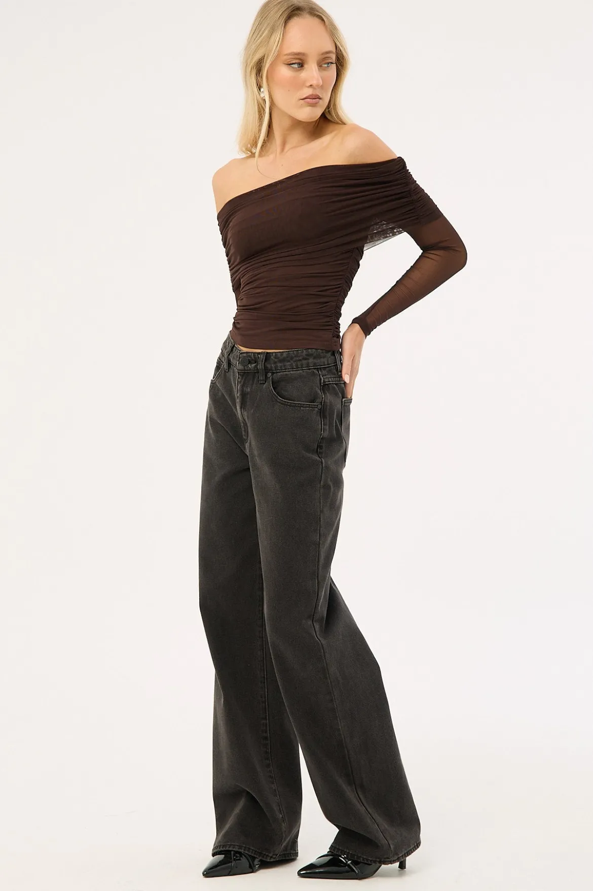 95 Mid Baggy Jean Heidi Black