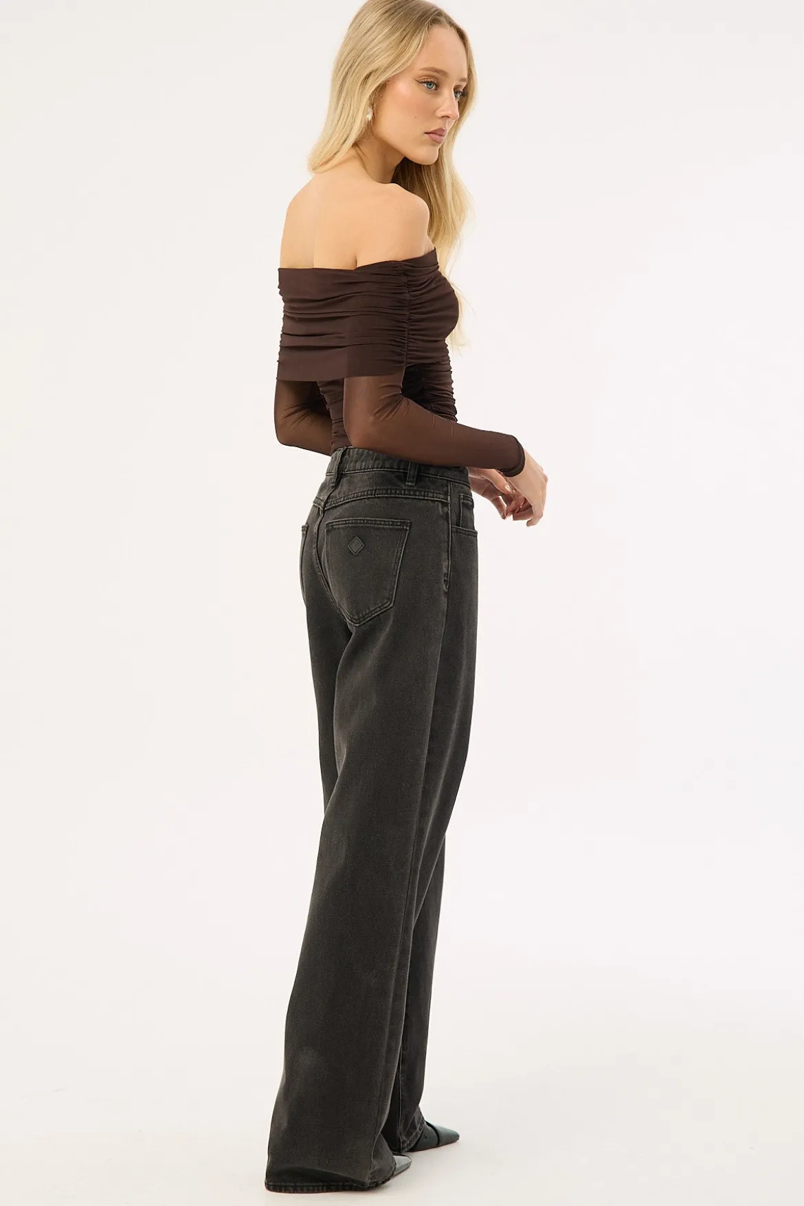95 Mid Baggy Jean Heidi Black