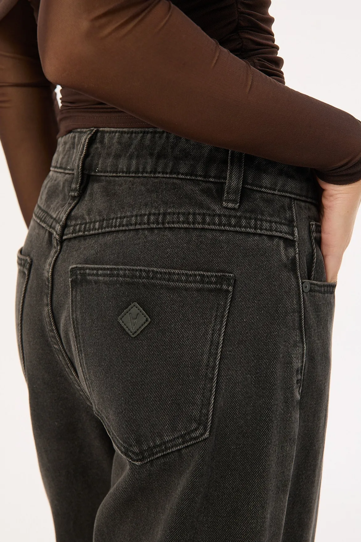 95 Mid Baggy Jean Heidi Black