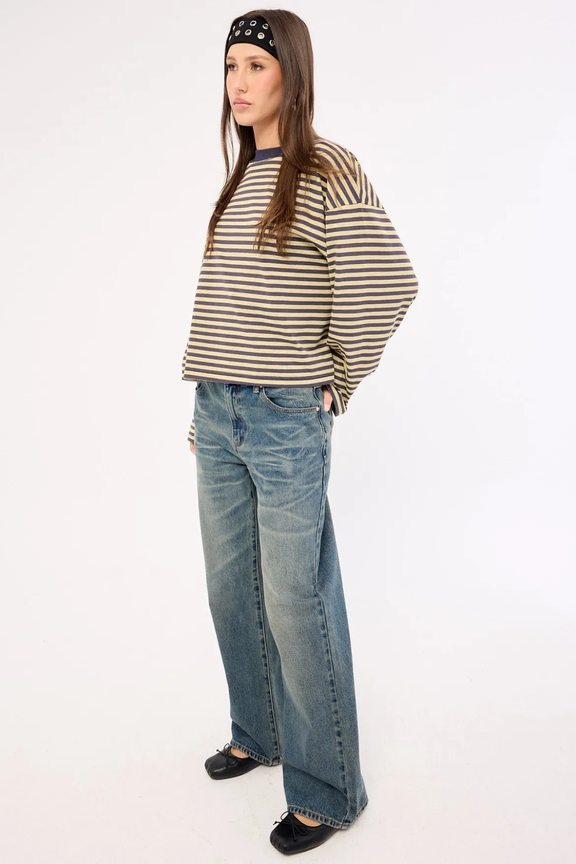 95 Mid Baggy Jean Lindsey Blue