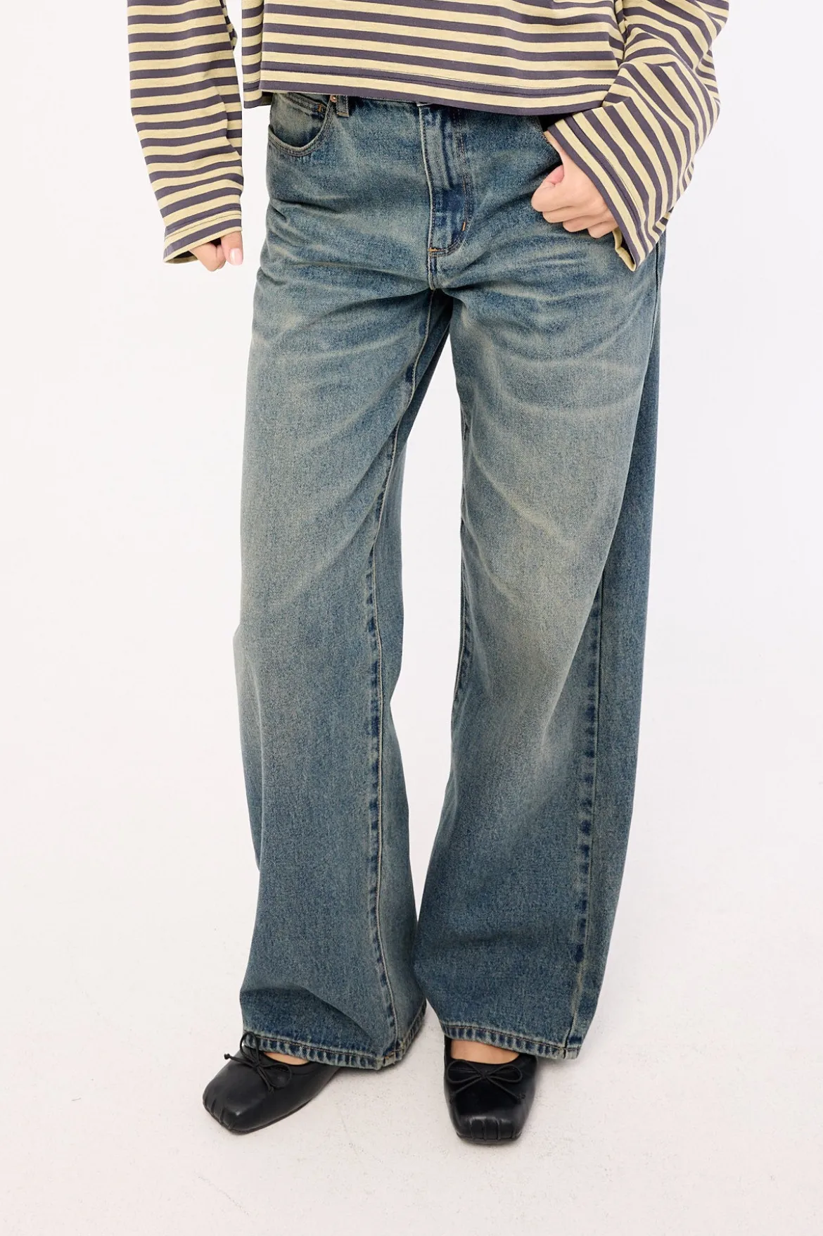 95 Mid Baggy Jean Lindsey Blue