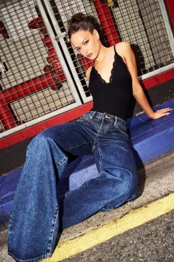 95 Mid Baggy Jean Tara RCY Indigo