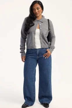 95 Mid Rise Baggy Jean Bella Mid Blue