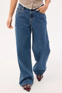 95 Mid Rise Baggy Jean Bella Mid Blue